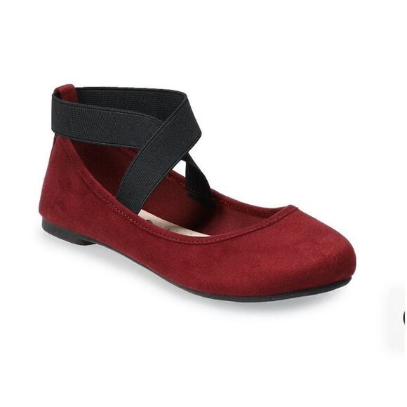 SO Women’s Size 7 Seadragon Burgandy Flats - Picture 5 of 10